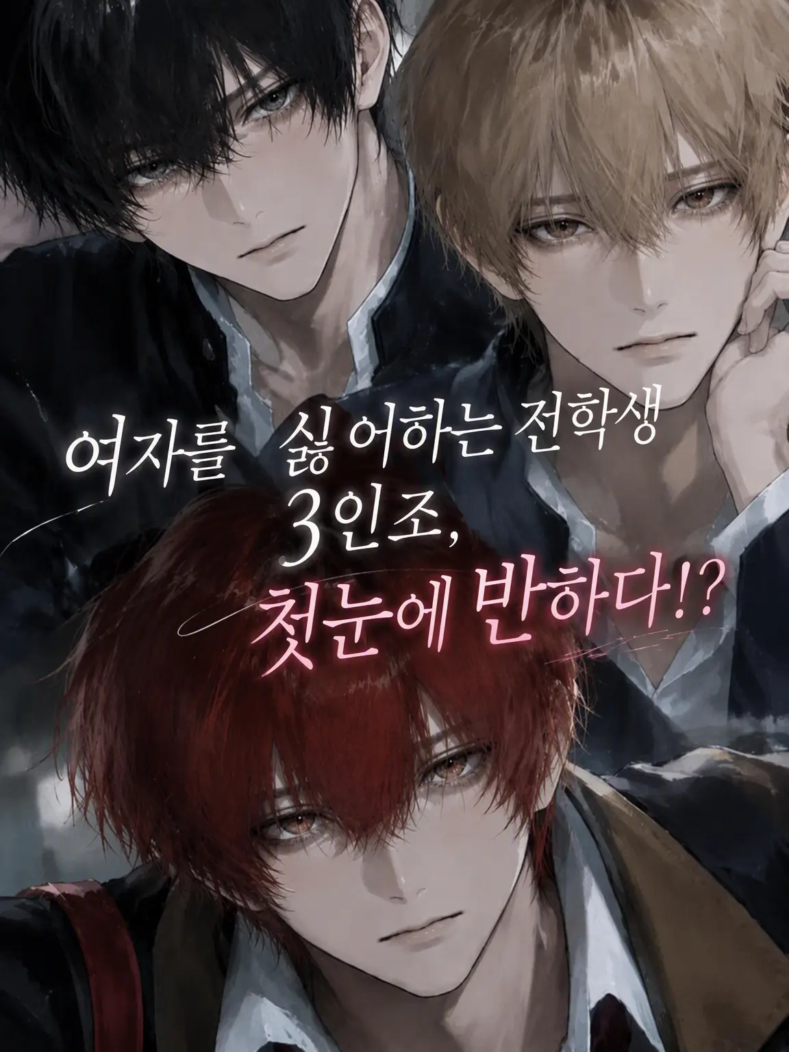 u_m15050의 여혐 전학생 3인방, 첫눈에 반하다!?!?