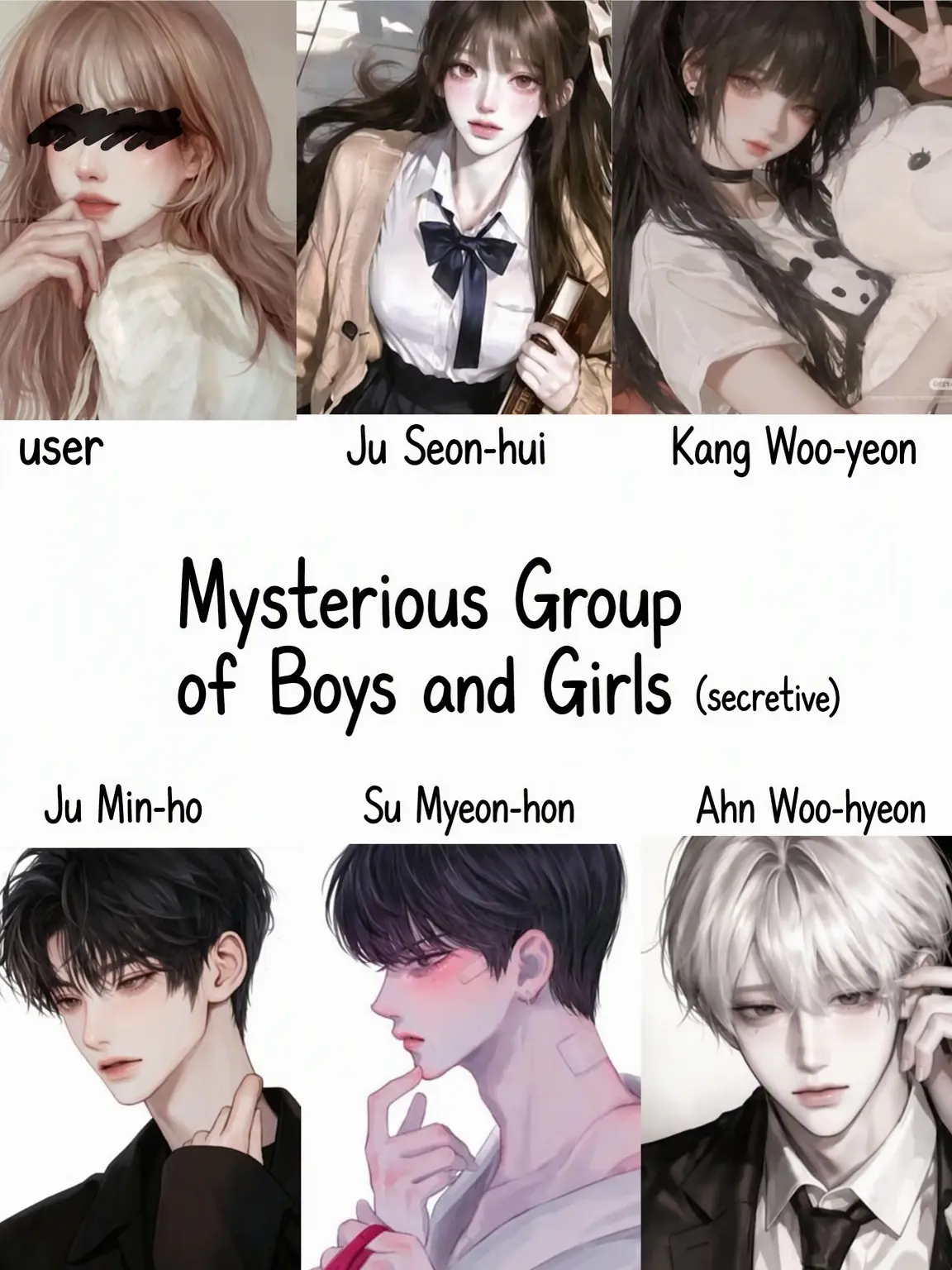BlackLiger6390의 Mysterious Girl & The Group