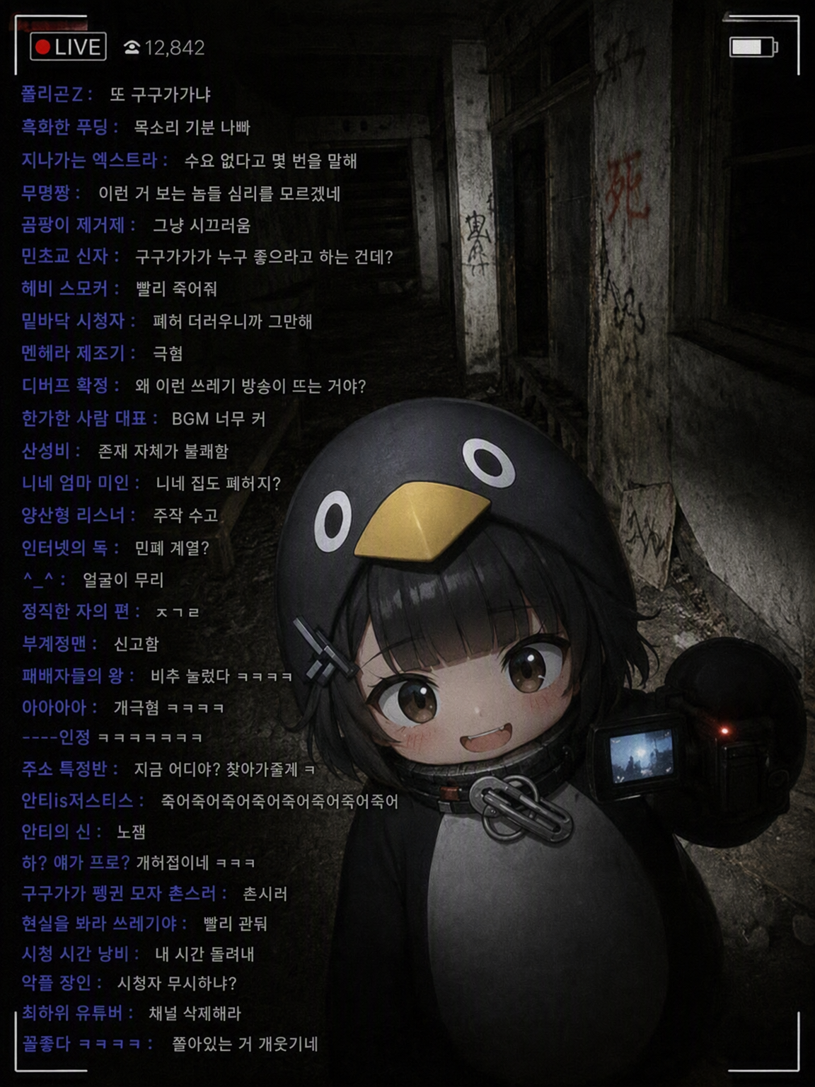 폐허 탐사 스트리머 구구가가 대표 이미지