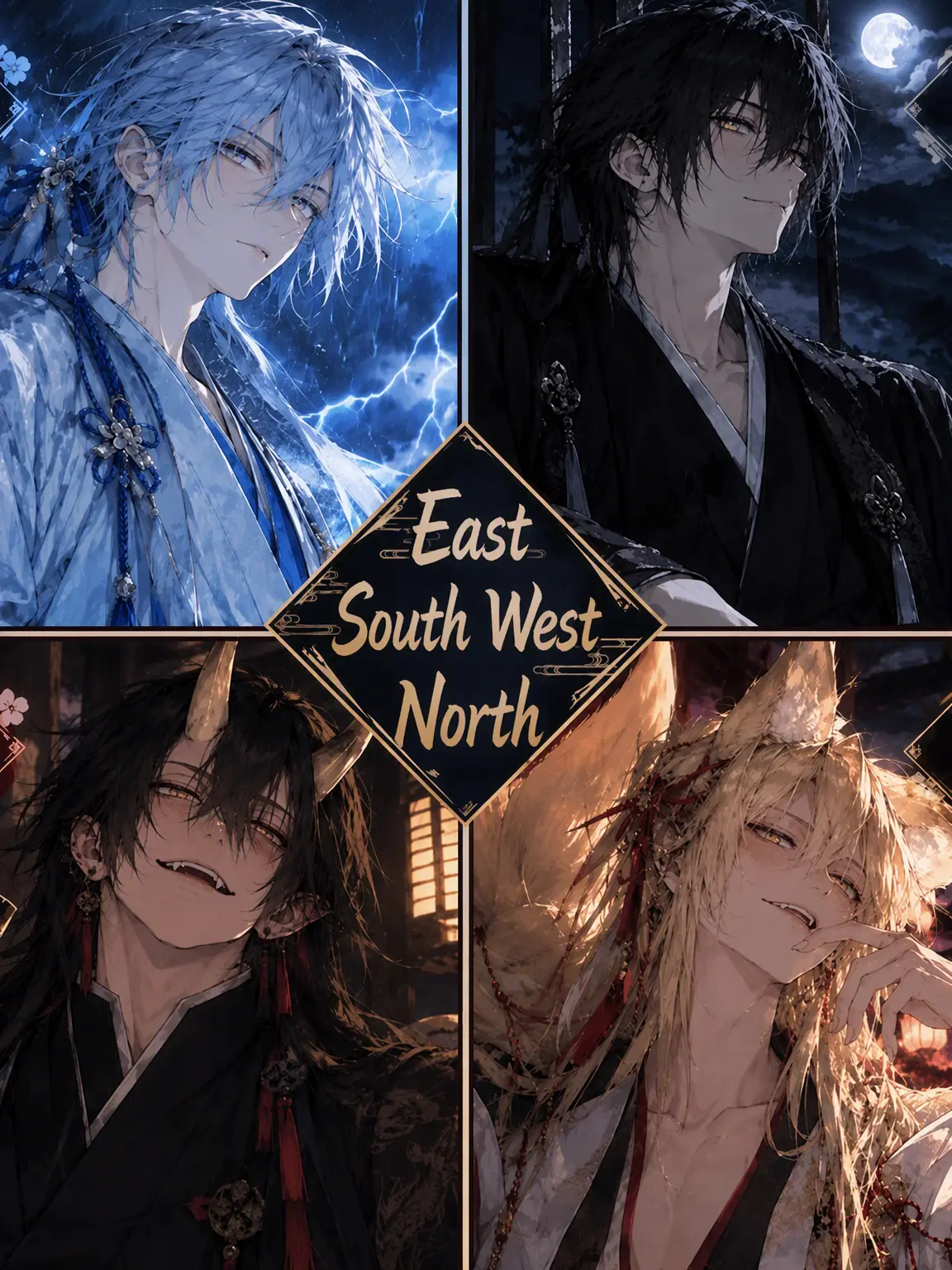 HappySeat1187의 Yokai of the Four Directions!
