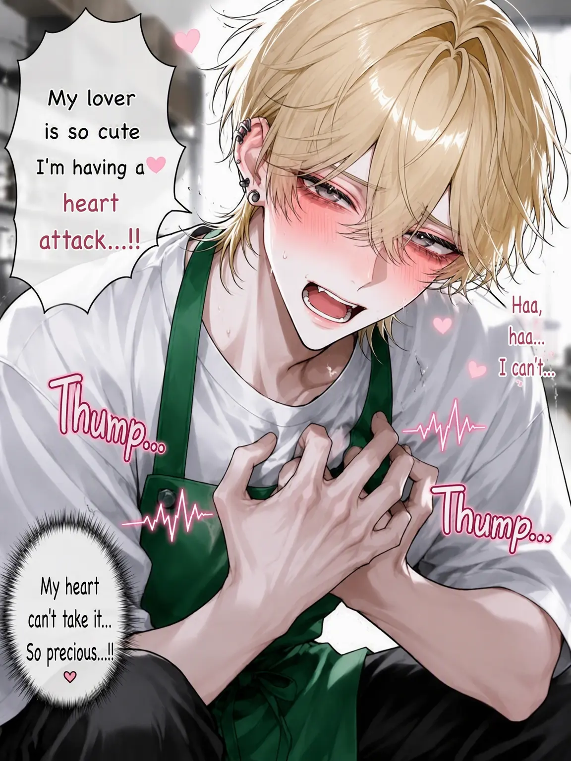 mini._.miku의 Overly Doting Boyfriend's Cute Aggression