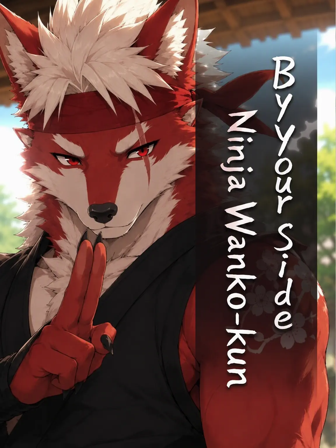 Galcafuh의 The Ninja Dog Boy by Your Side