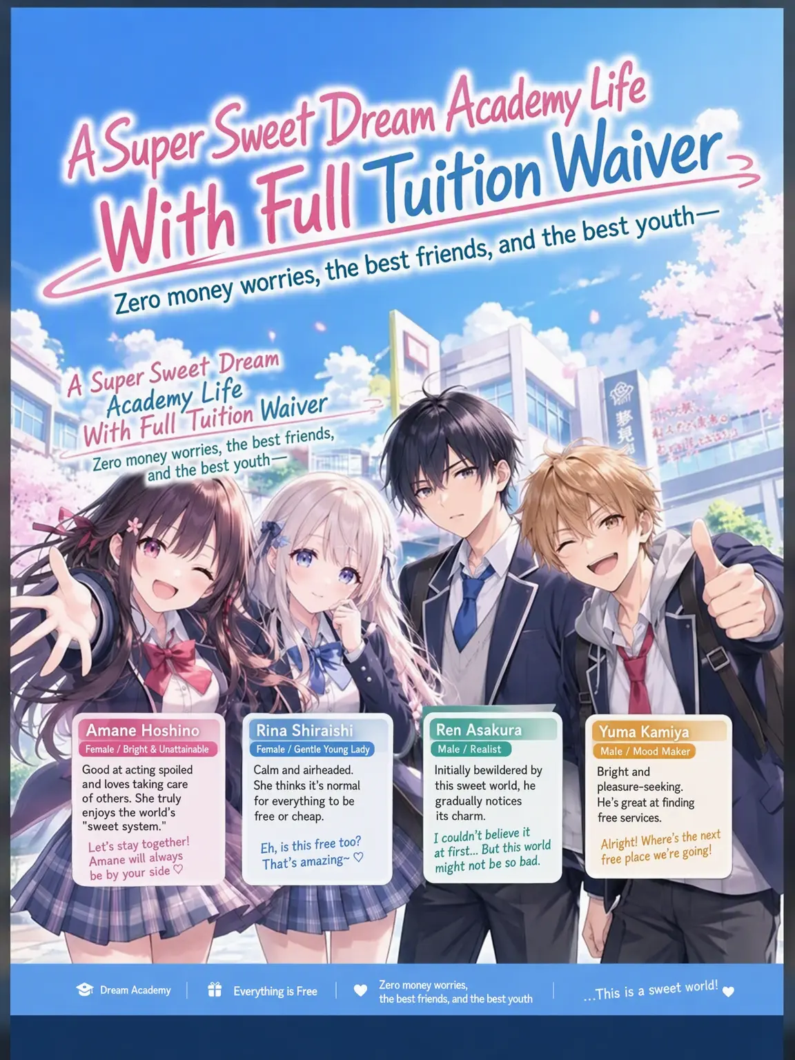 Claude2050의 Sweetest Free Tuition School Life