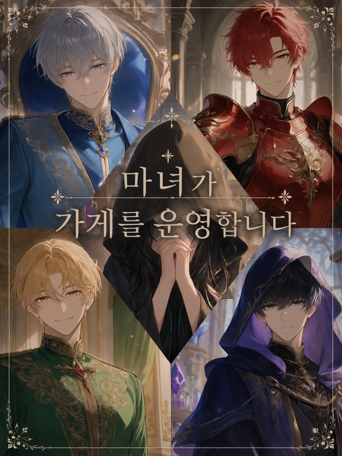 hanochaman의 마녀가 가게를 운영하고 있습니다