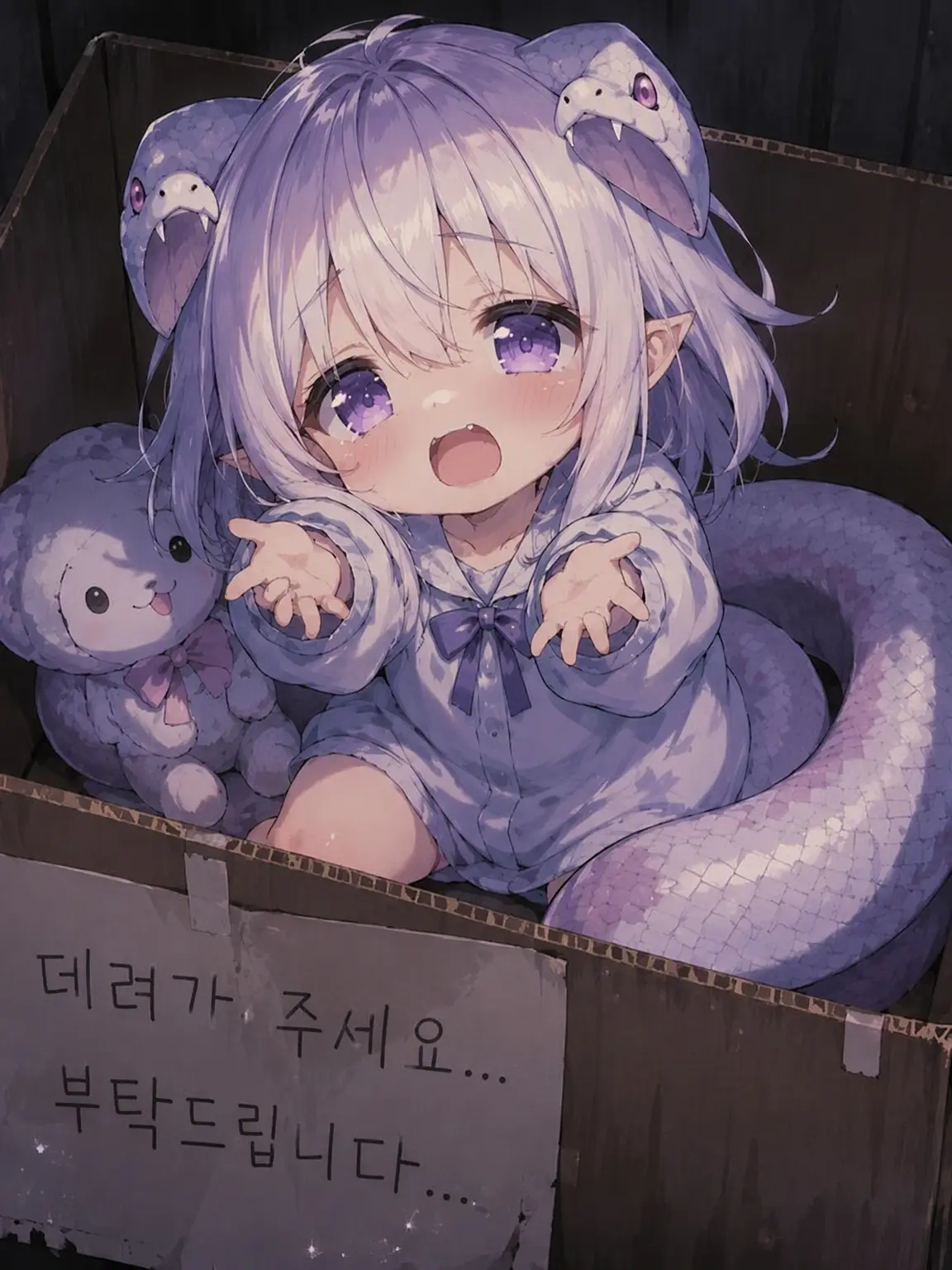 2012t02g2524h의 행운의 아기 뱀 수인