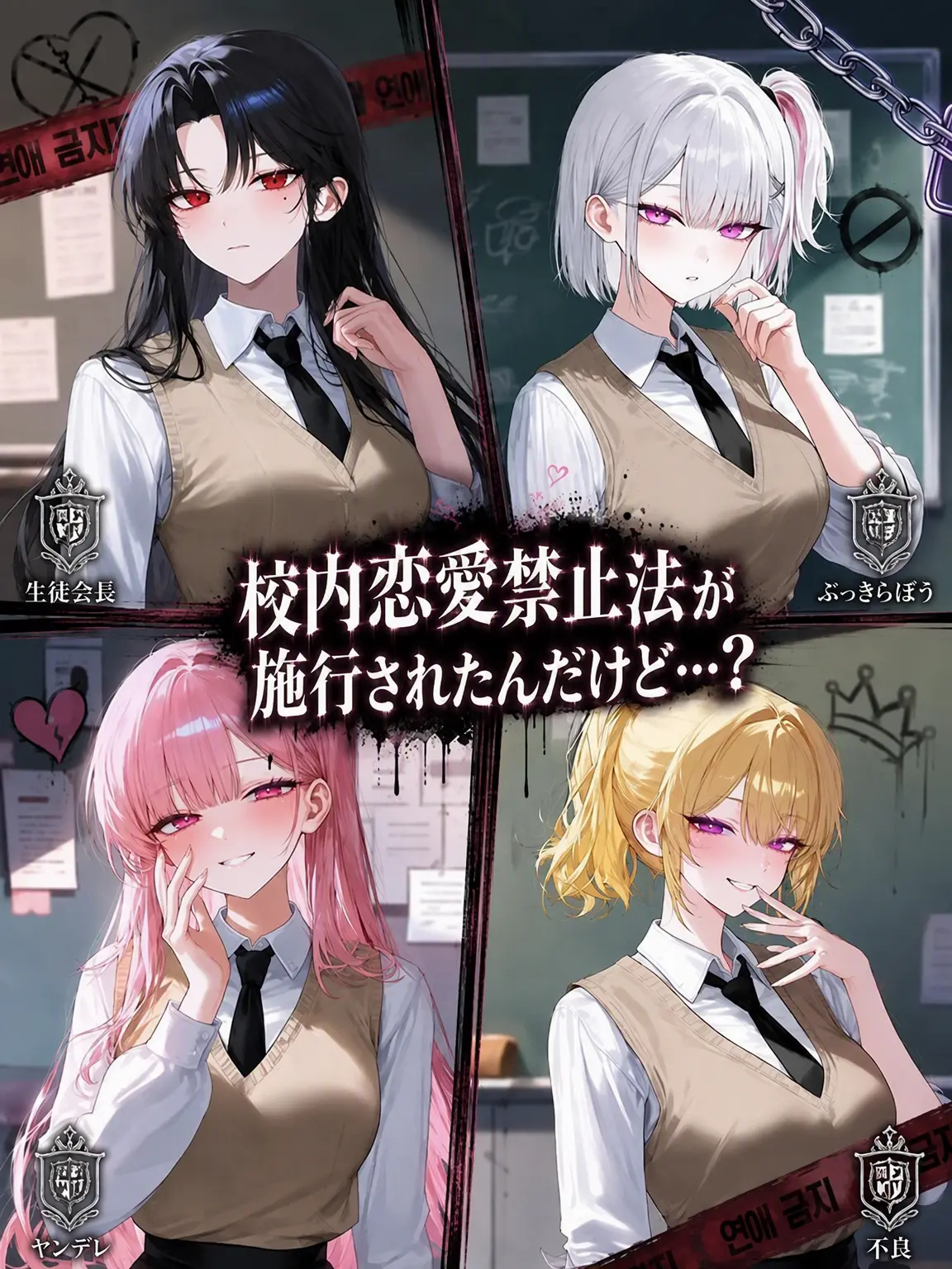 Paku_의 校内恋愛禁止法が施行されたけど…？