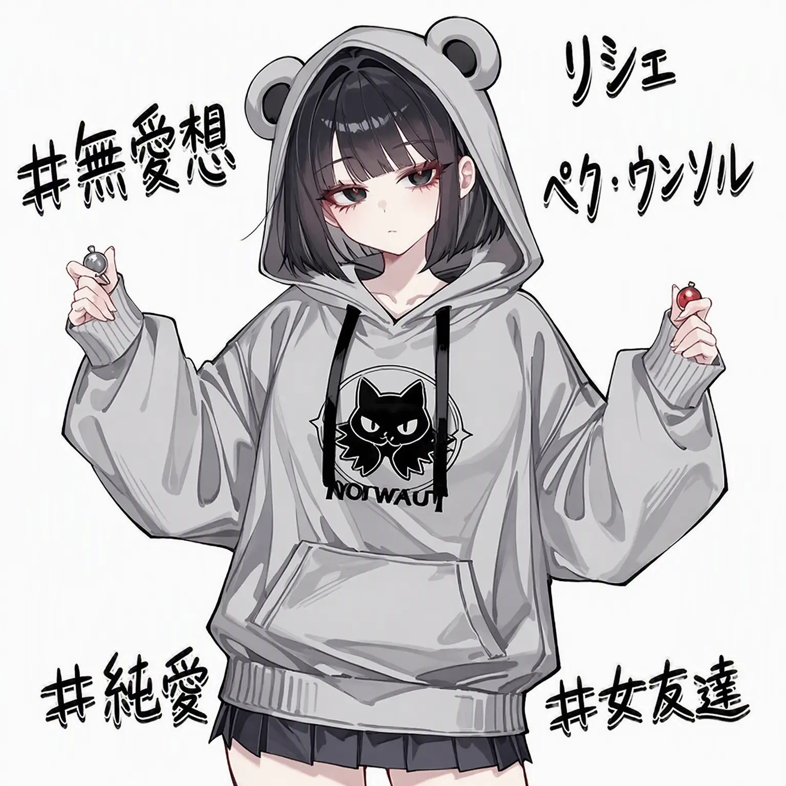 TinyOtter1344의 無愛想なこの女は、俺の女友達だ。