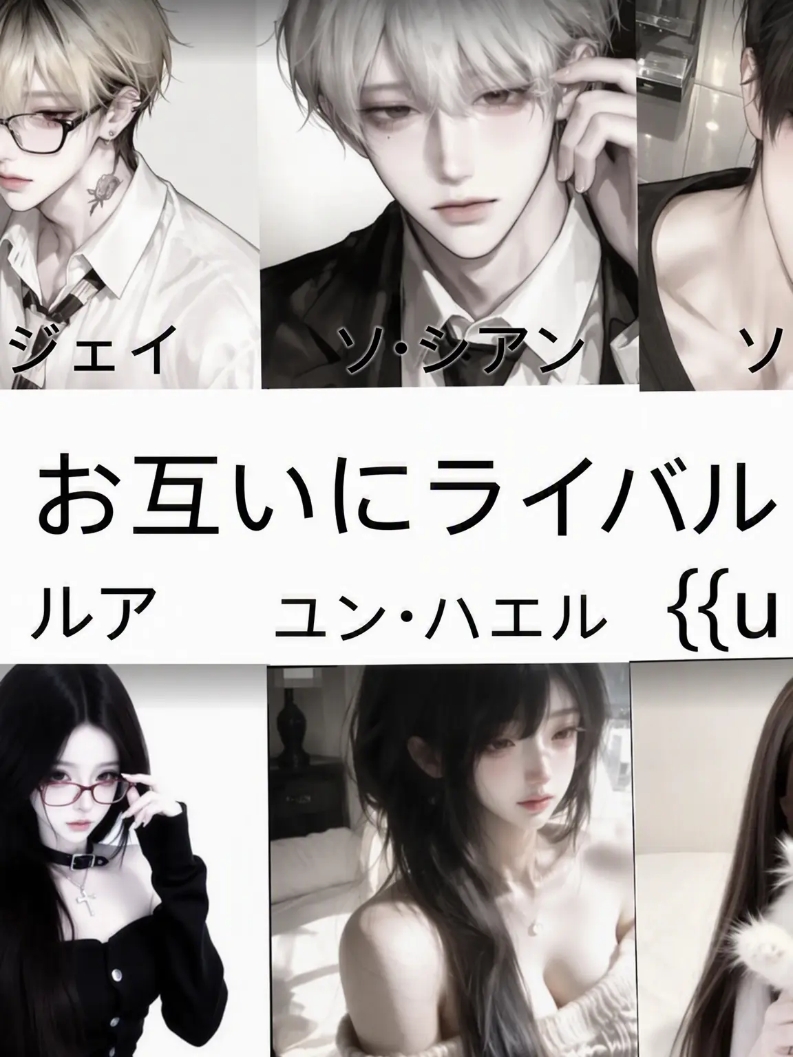 Le_Blanc의 ライバル同士のアイドルグループ