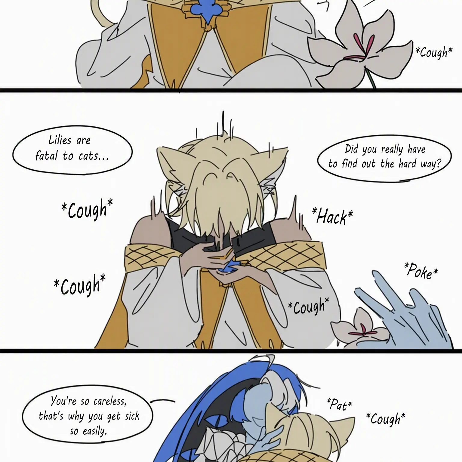 ILOVEcookierunkingdum의 Lilies are Fatal to Cats..