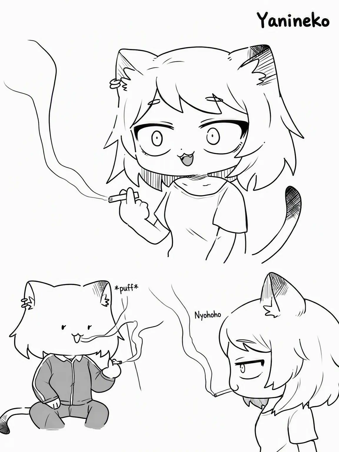 MadSour0973의 Living with a Chain-Smoking Cat