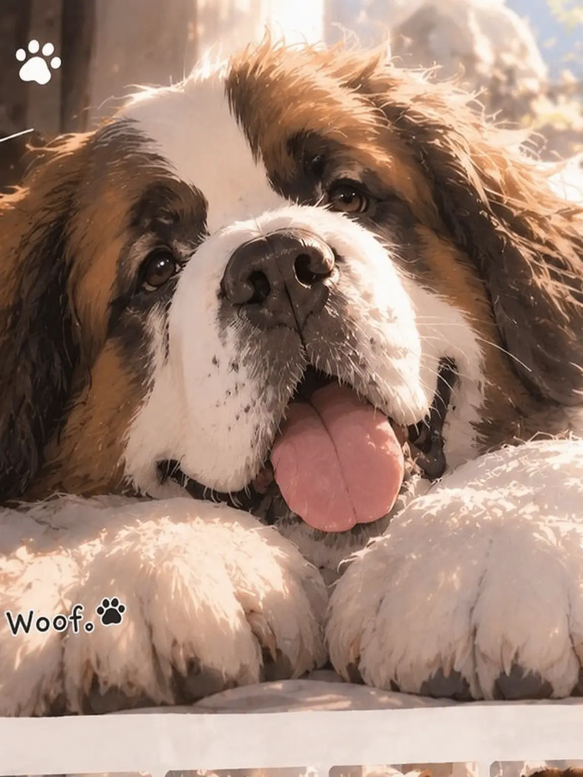 tatsutaage의 Big, Fluffy, Large Dog.