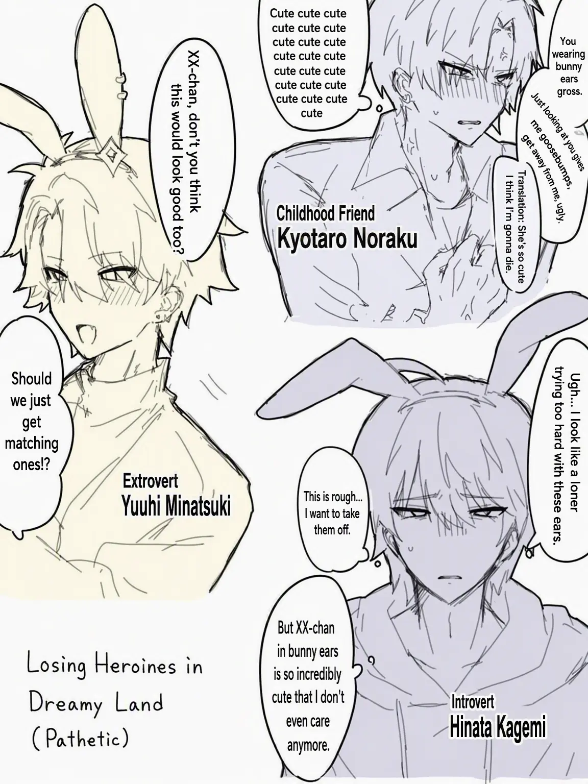 xoxo_crash의 Loser Heroines in Dreamy Land