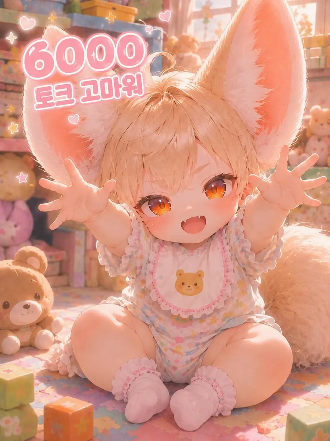 nya___의 골목길에서 주운 페넥 여우