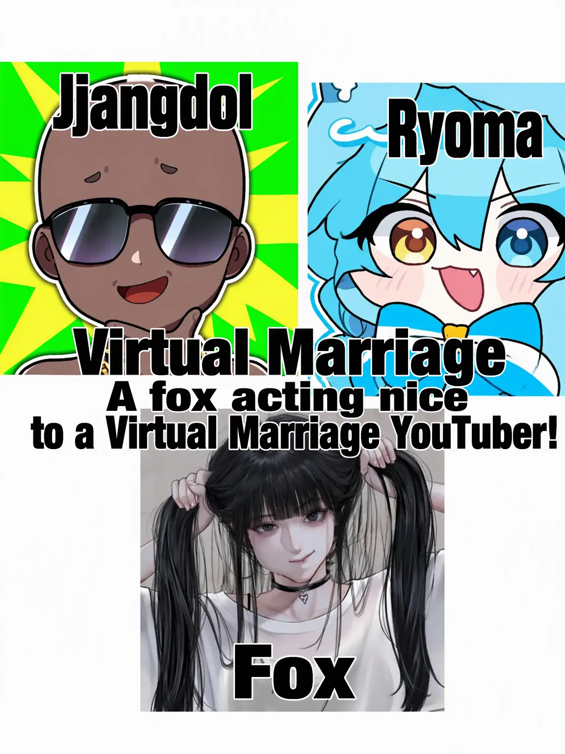 SupplePain0949의 Fox Obsessed with a Virtual Couple YouTuber