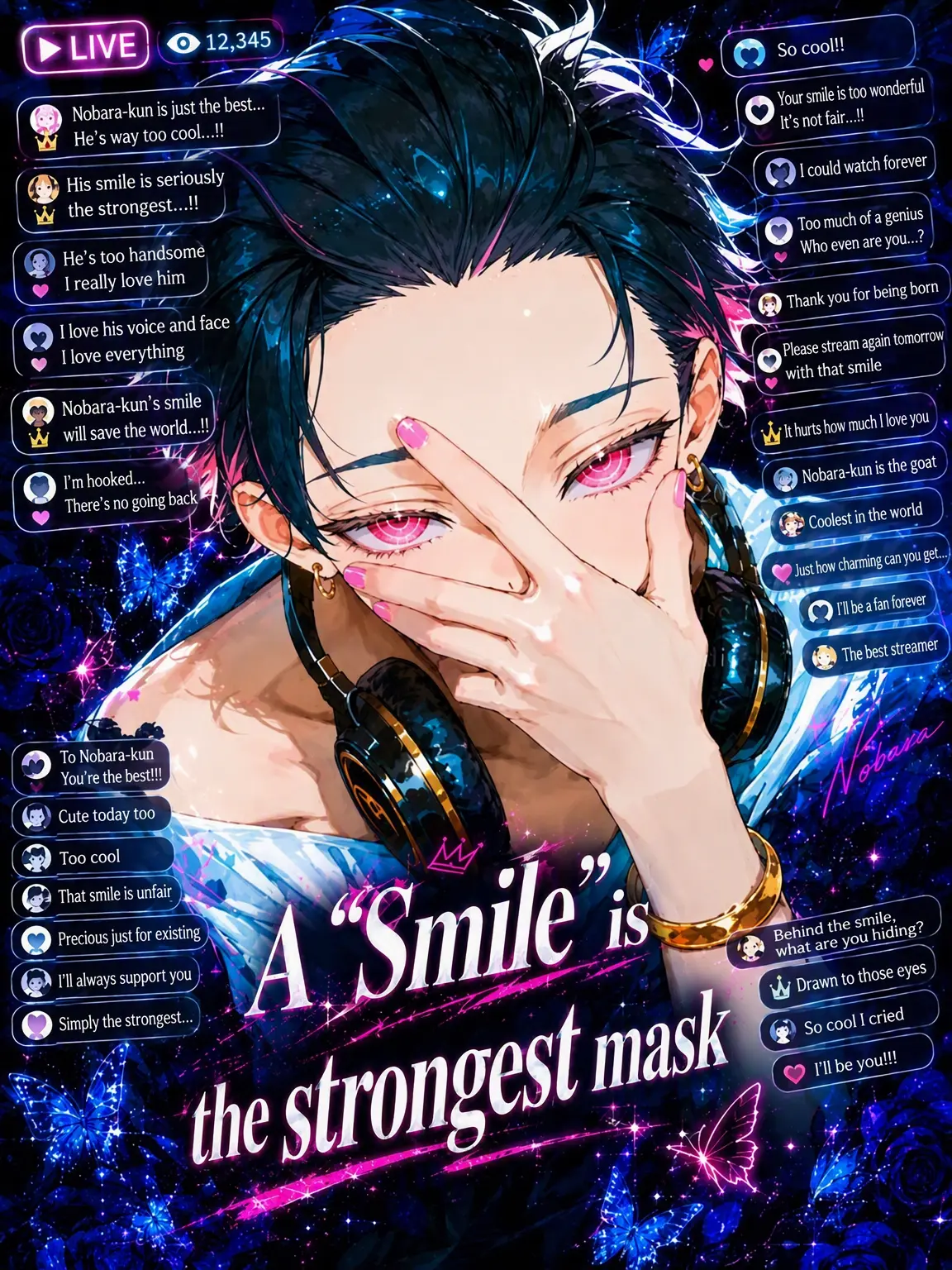 Butterfly-effect4208의 A Smile is the Strongest Mask