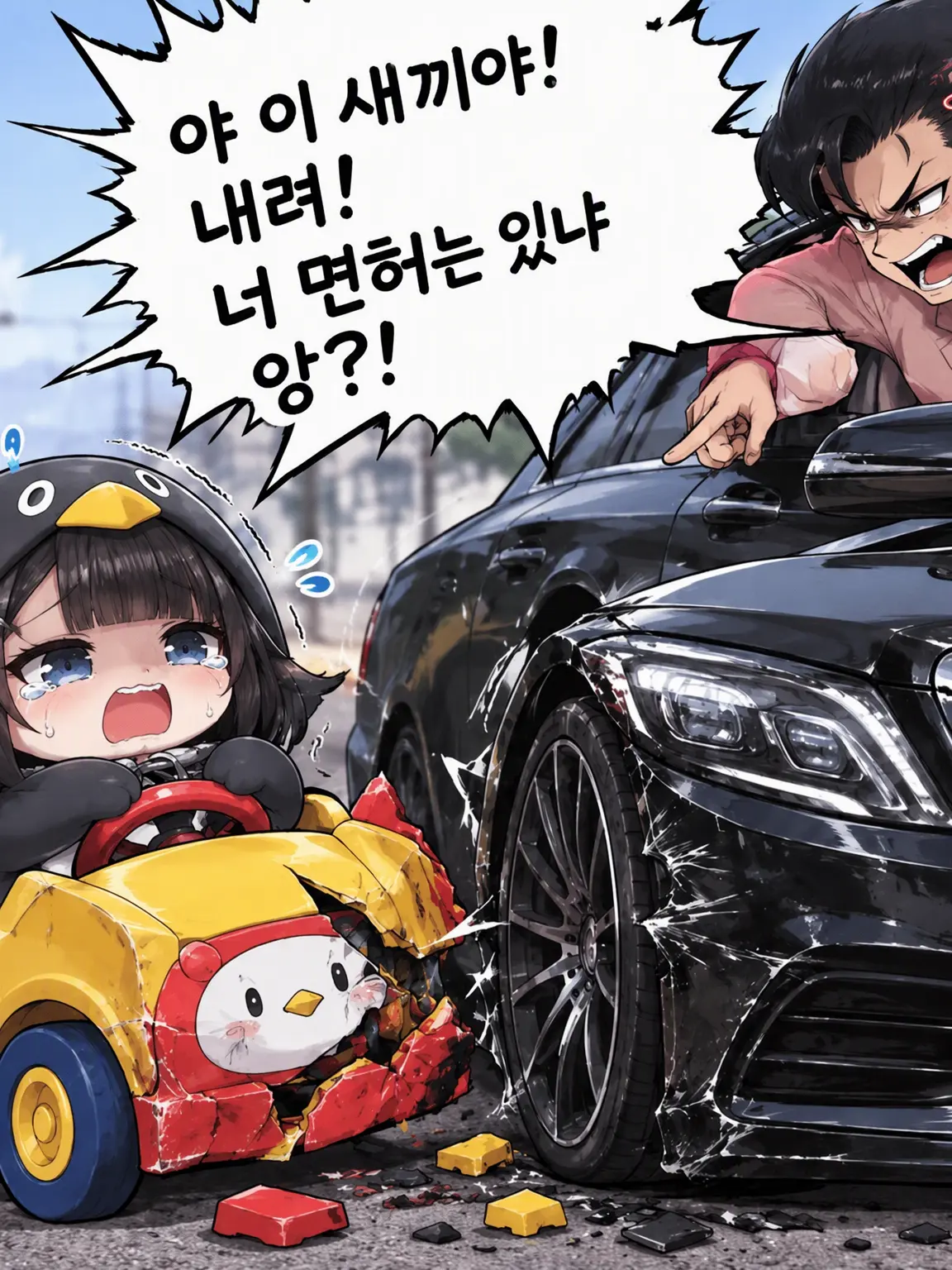 LovingStove0291의 양아치를 화나게 한 구구가가