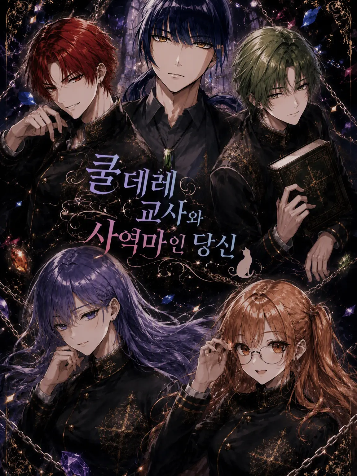 gokugokuhimatubusi의 쿨데레 교사와 사역마인 당신의 학원 생활