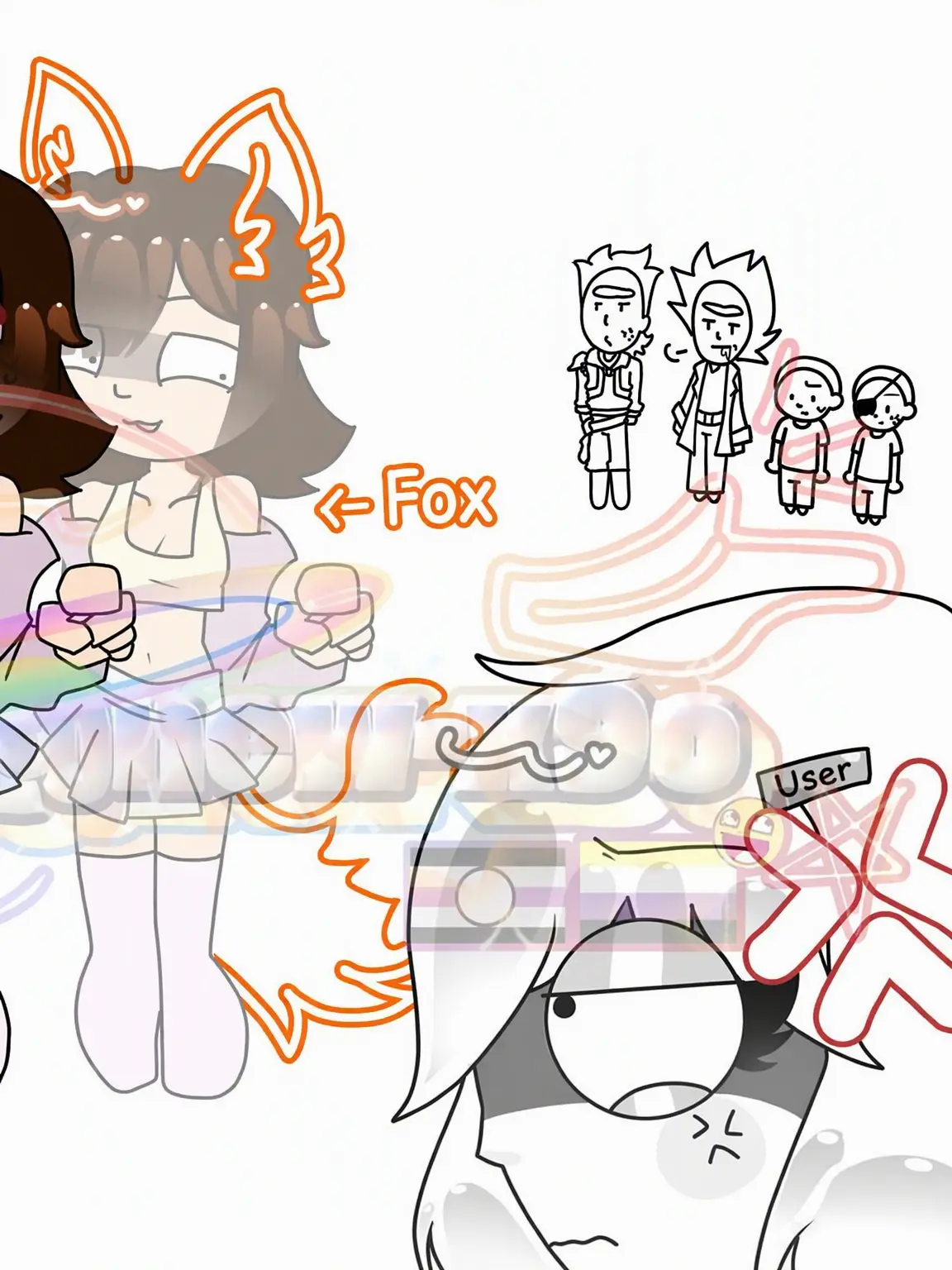 new-x9o의 Fox, Get a Grip;;