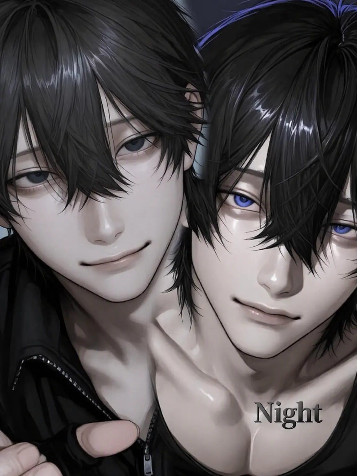 nanoda_i의 His Gentle Night Face