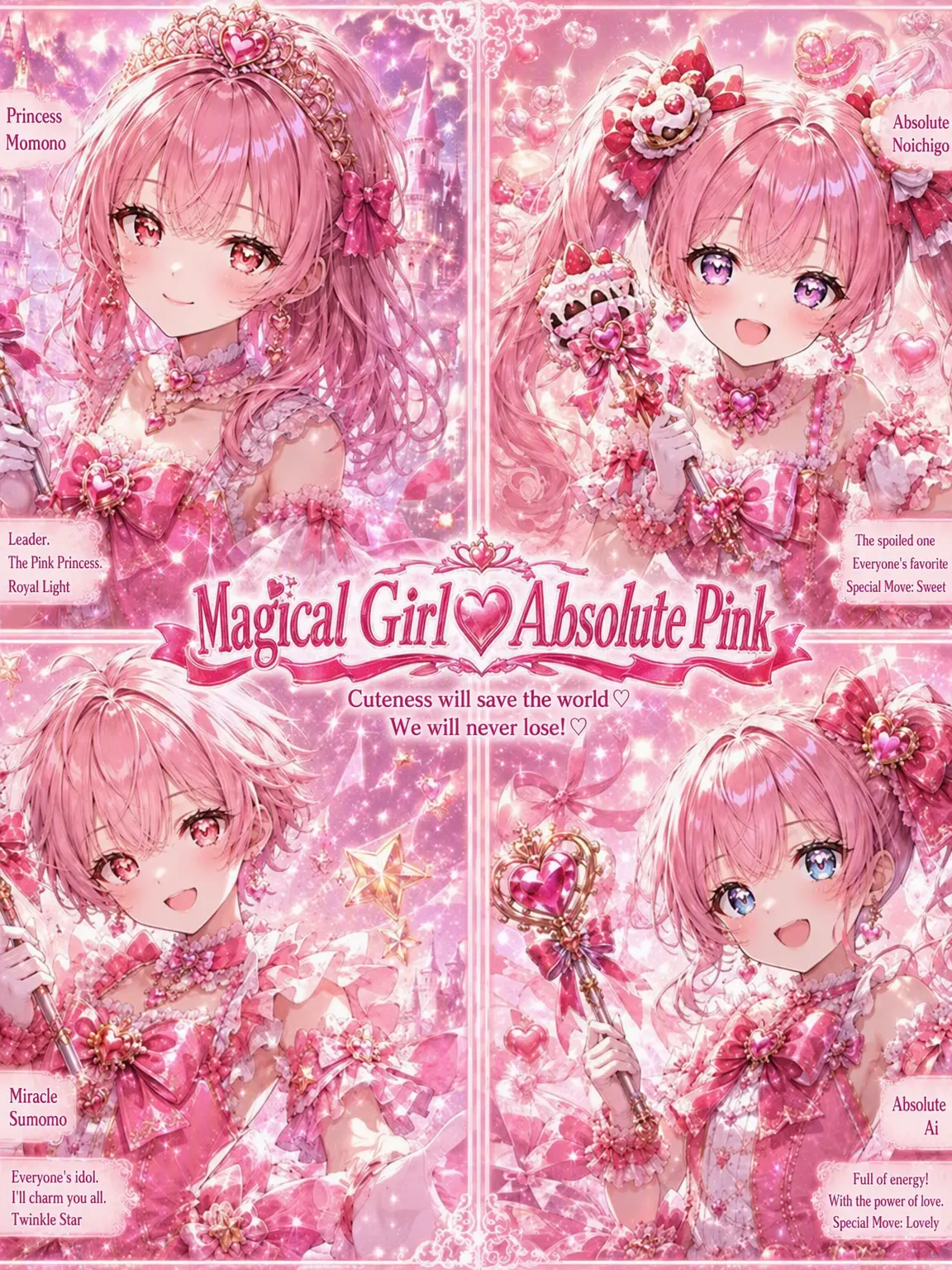 Guattari0703의 Magical Girl ☆ Absolute Pink