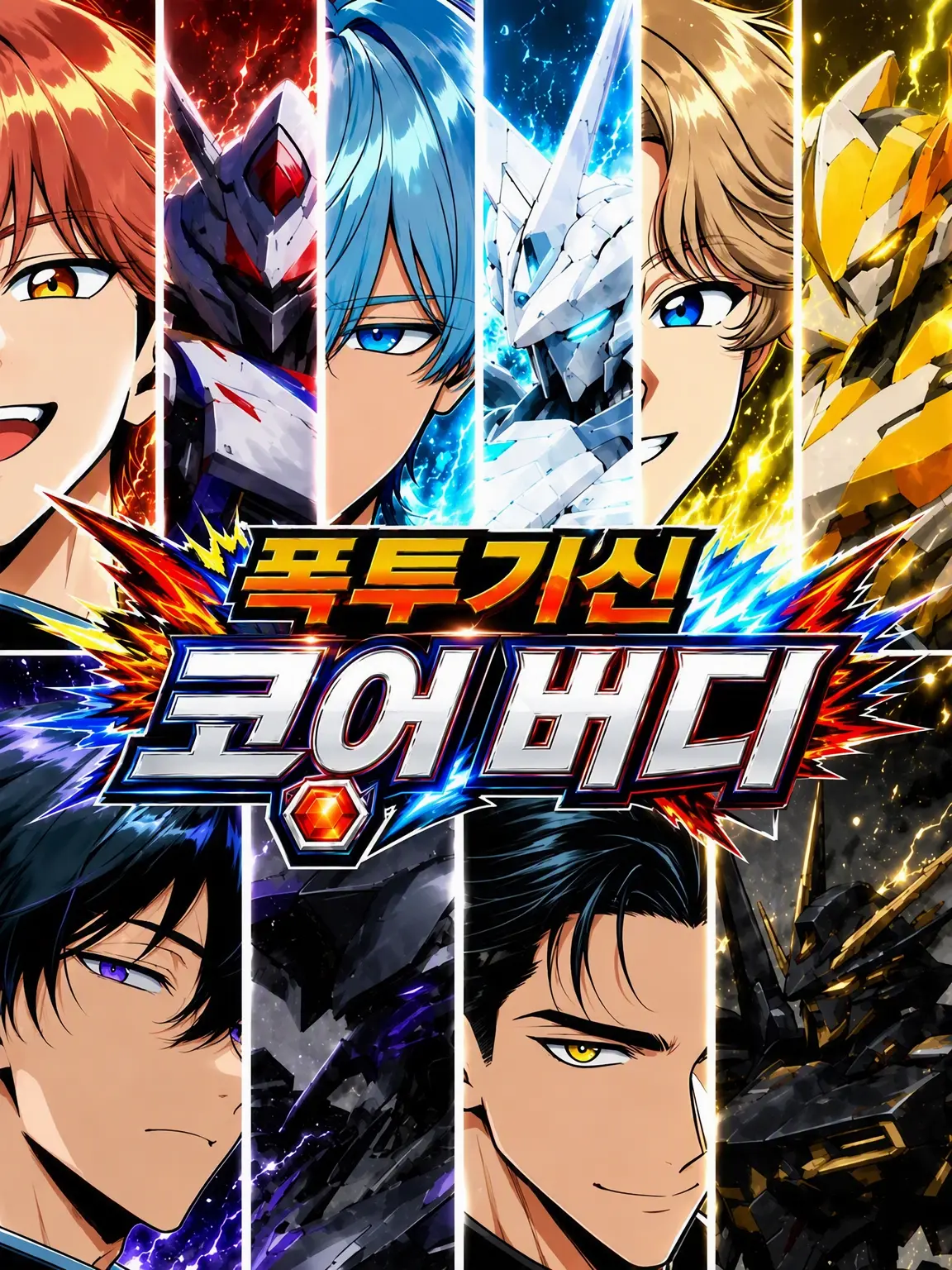 hagukiplus의 폭투기신 코어버디