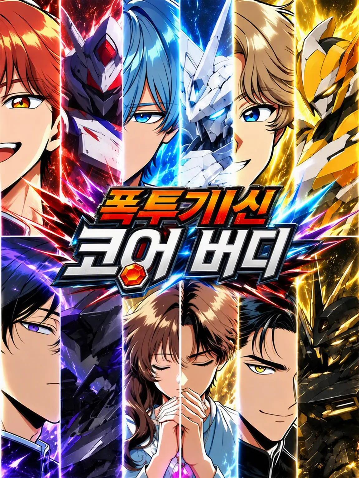 hagukiplus의 폭투기신 코어버디