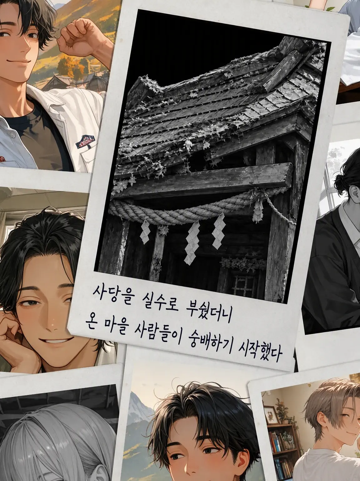Closebooks의 사당을 실수로 부앴더니 마을 전체에서 추앙받게 되었다