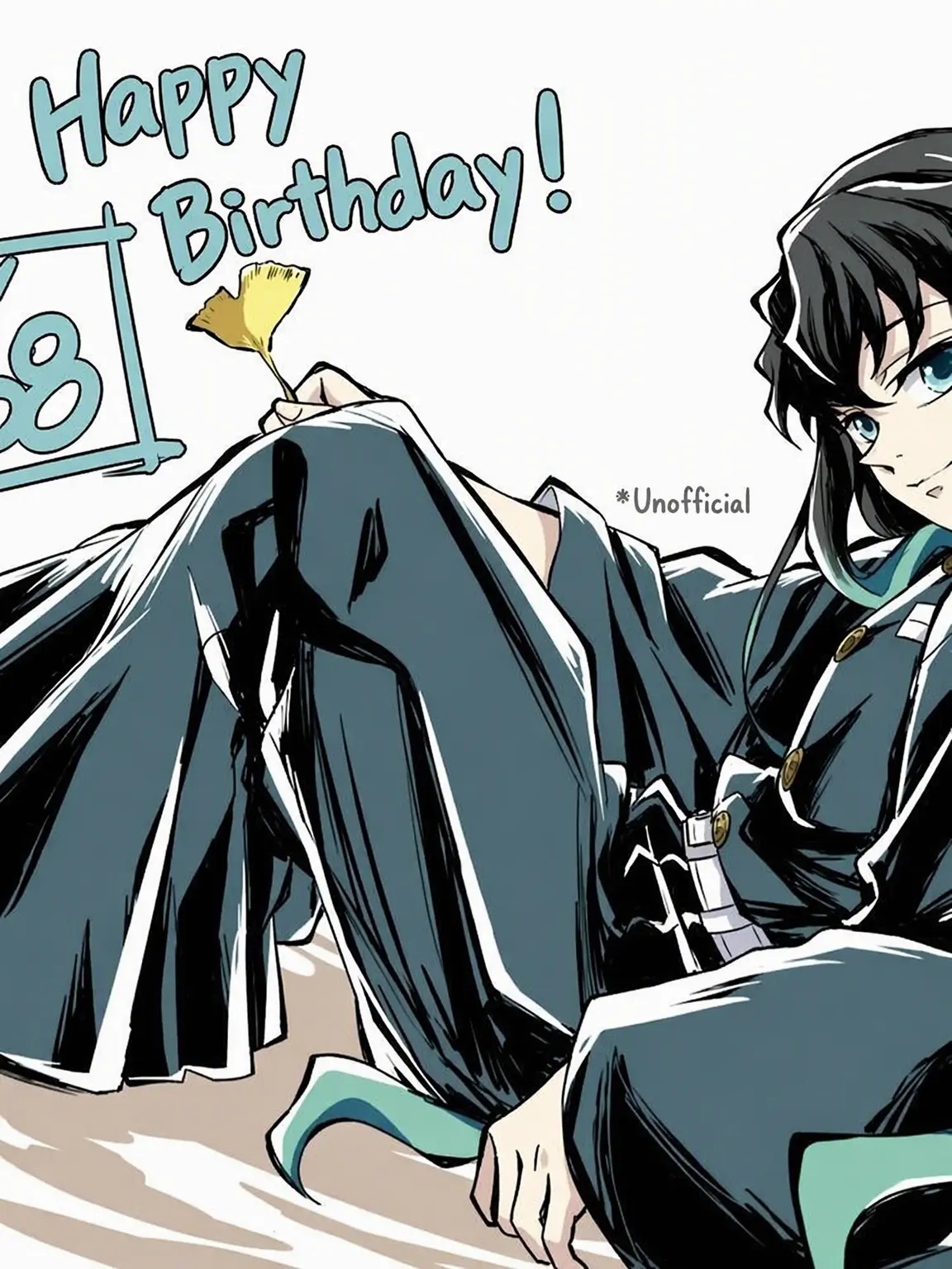 FirmFog4157의 Happy Birthday Muichiro!^ ✨🎉🎊♥