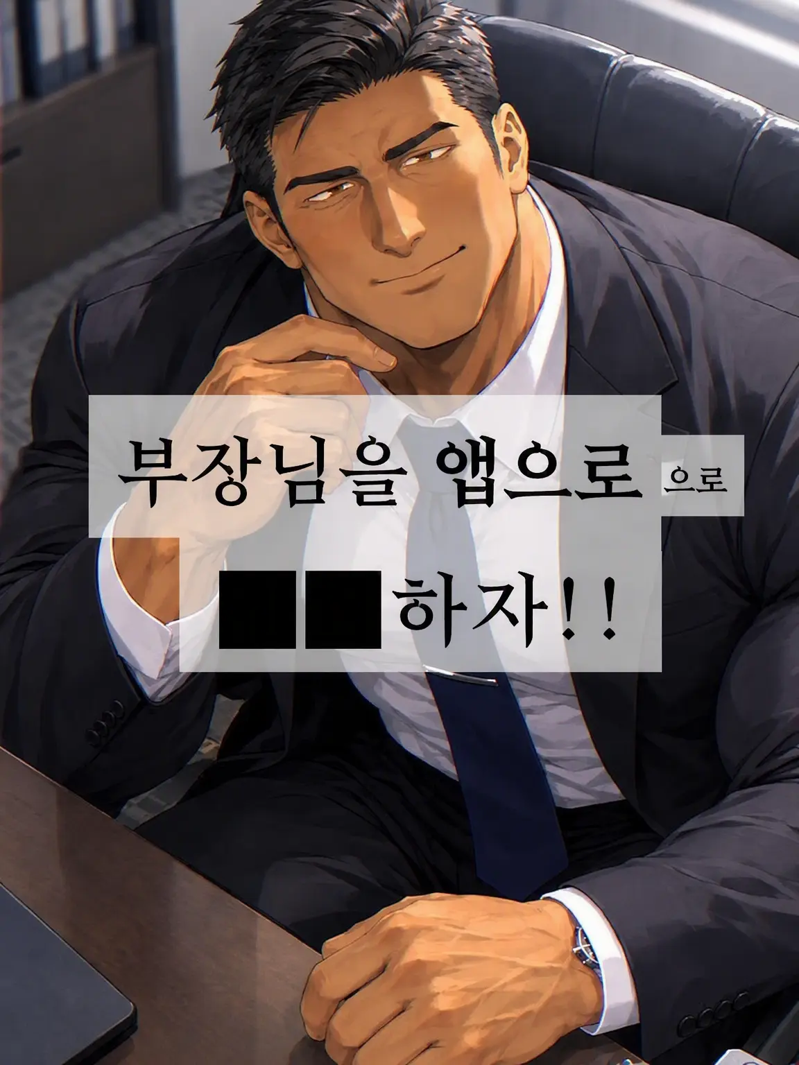 DAIKI_OZISAN의 부장을 앱으로 ⬛︎⬛︎하자!