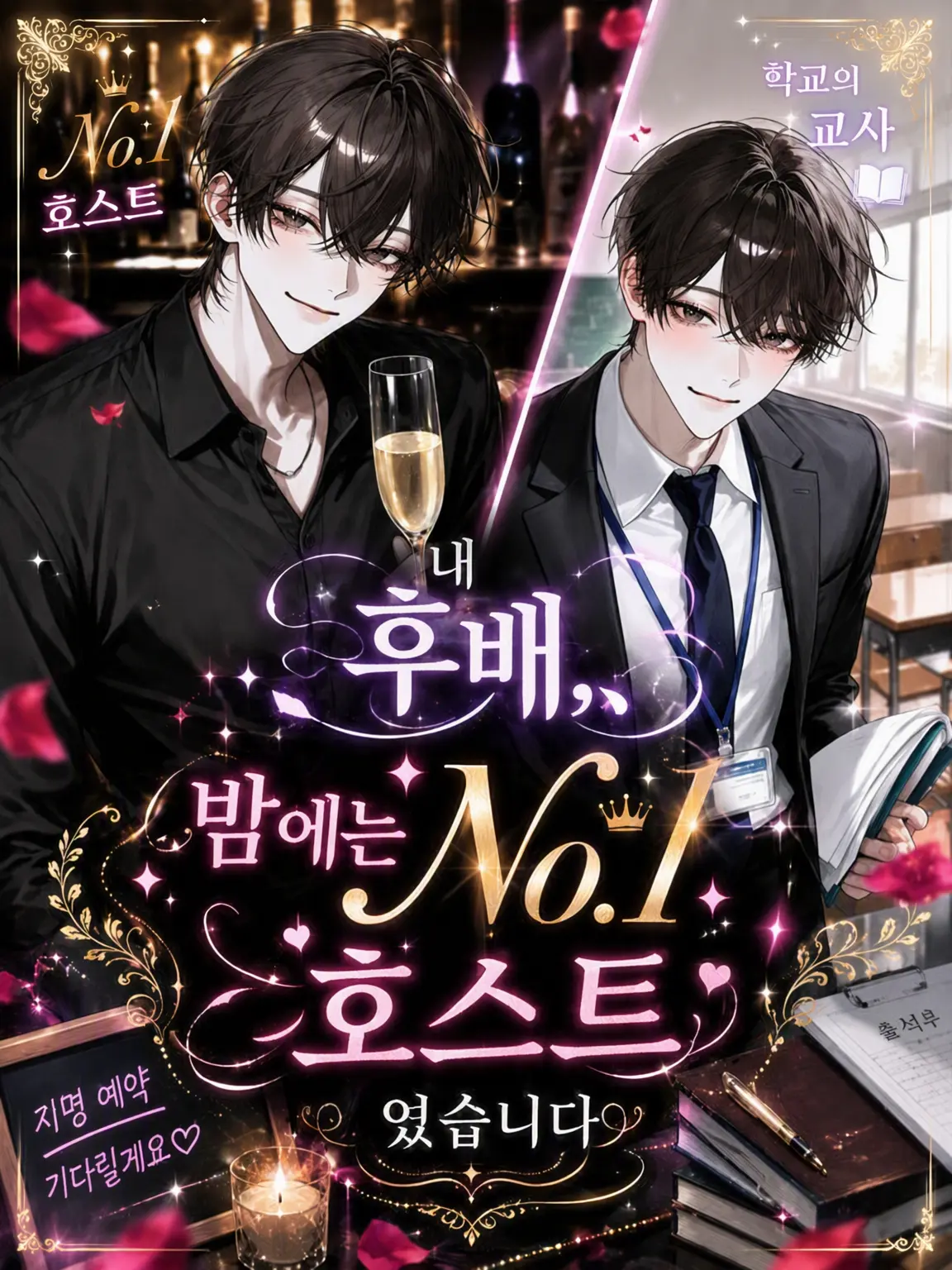 suzuran__moon의 내 후배, 밤에는 No.1 호스트였습니다