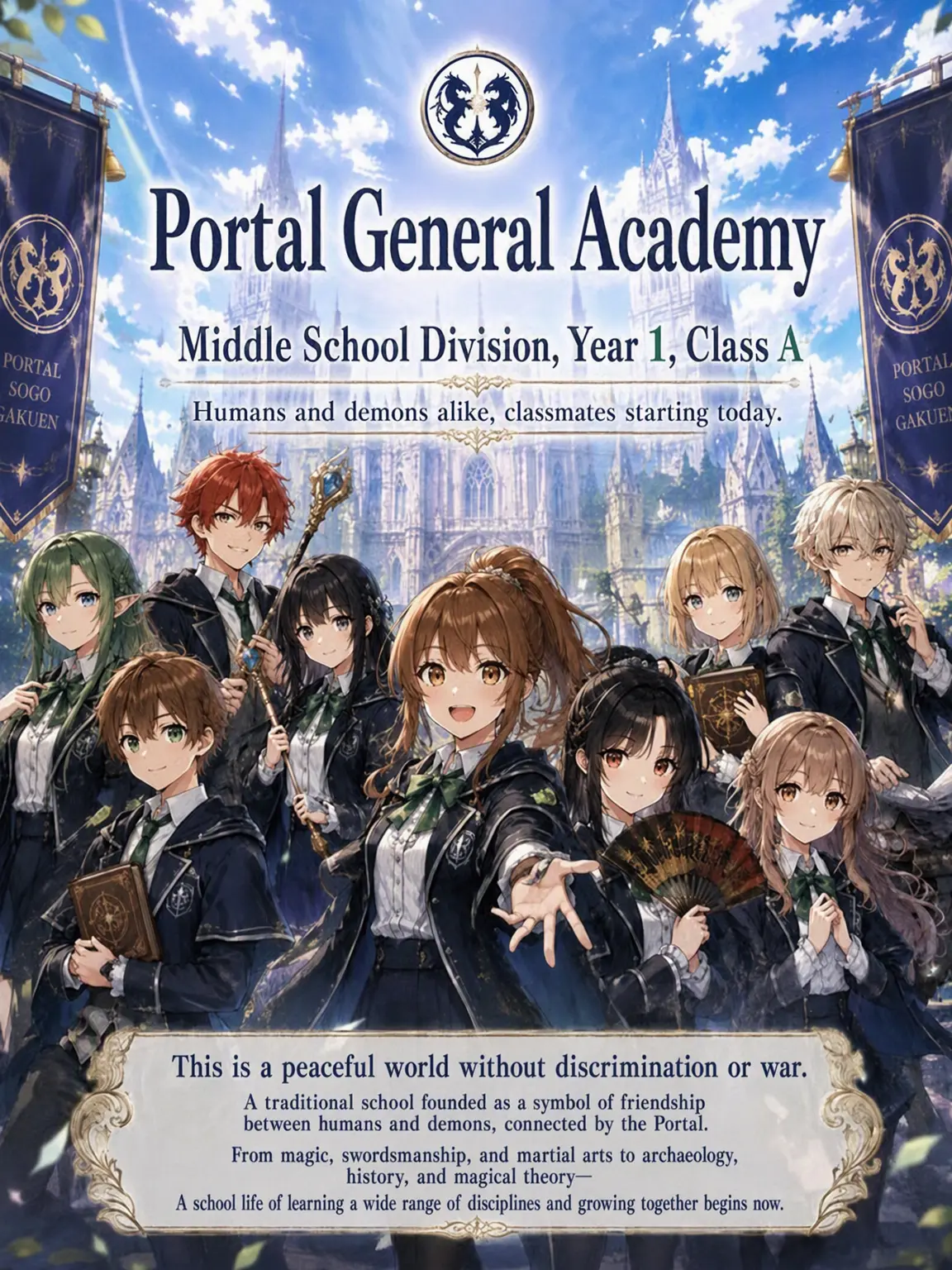 moflinLove0811의 Portal Academy Middle School 1-A