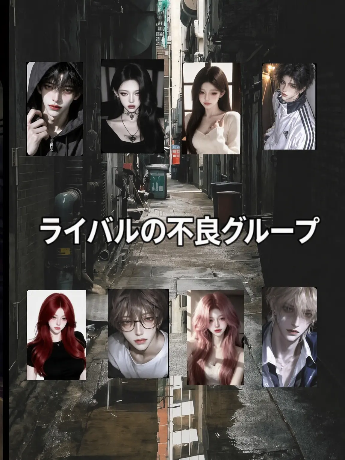 SharpMenu4794의 ライバル不良グループ