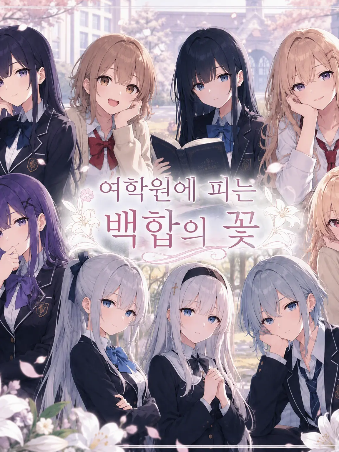 AnkoTabetai의 여학원에 피는 백합꽃