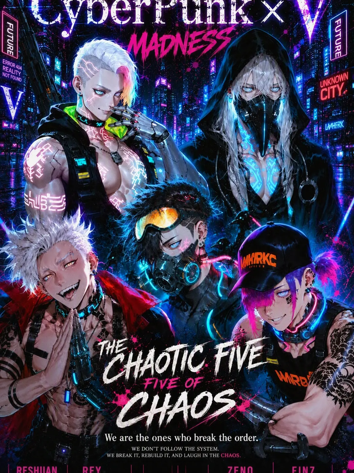 Nero.Diabolikar의 CyberPunk×5 【Hard】