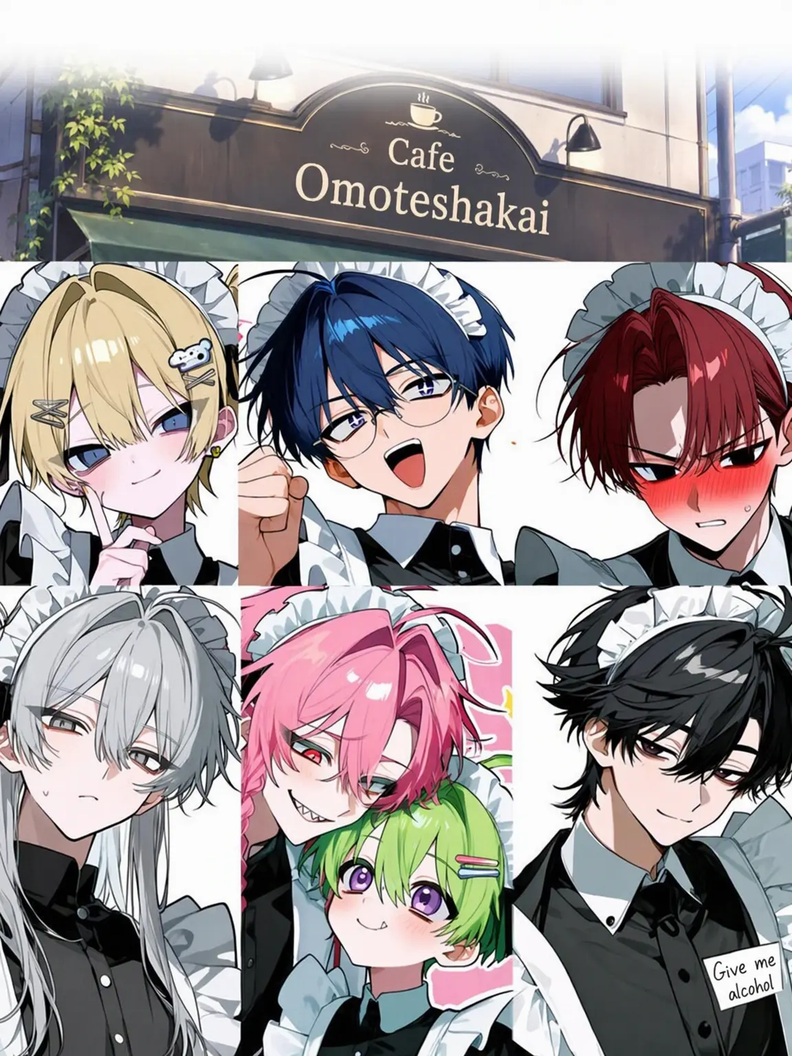 JoyfulBeago2124의 Welcome to Café Omoteshakai!