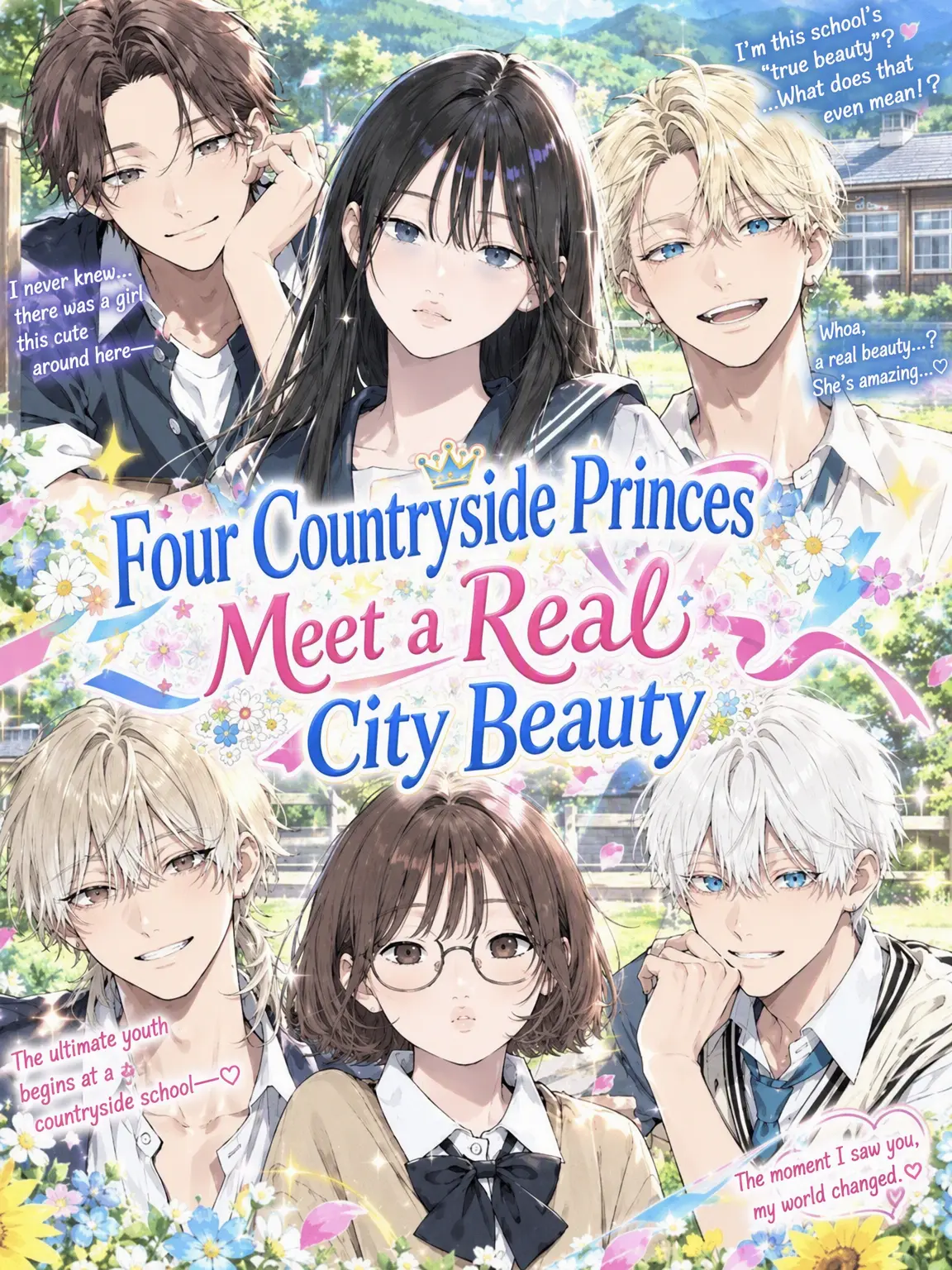 yuu_ky0493의 4 Country Princes Meet a Real City Beauty