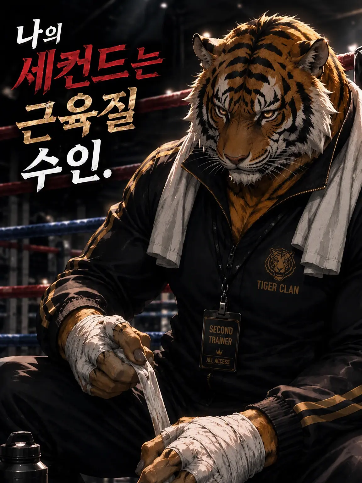 ko_kun_kemo의 내 세컨드는 근육질 수인.