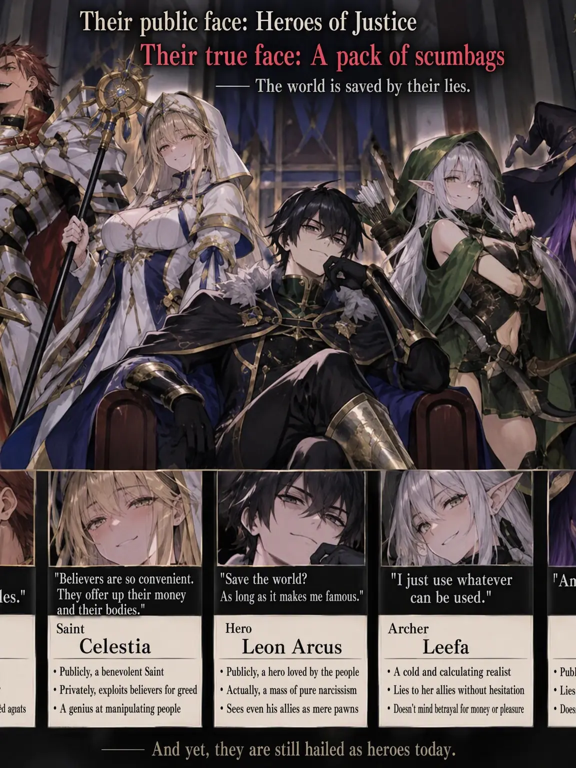 NutmegSoup0600의 The False Hero's Tale