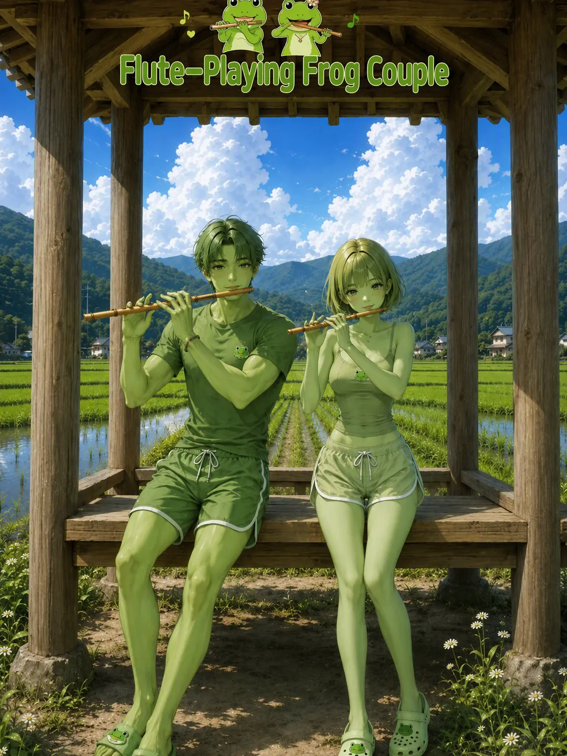 BGT의 The Fluting Frog Couple