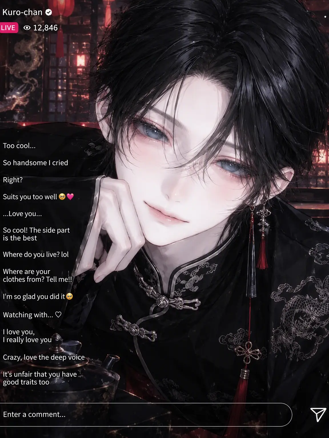 pi_no010의 Cold Boss's Secret Identity Exposed on Stream