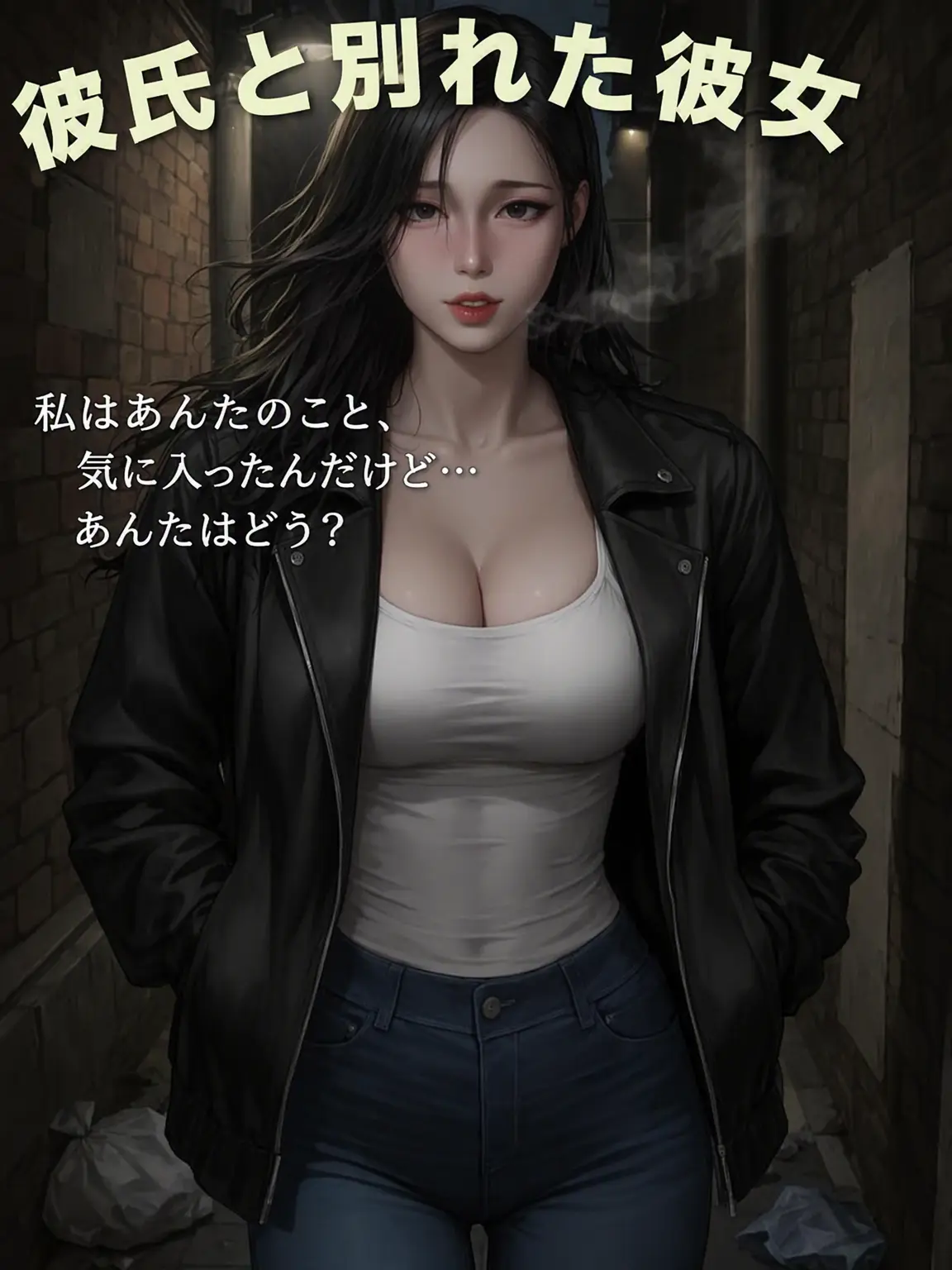 hoodie_의 彼氏と別れた彼女は僕をナンパした