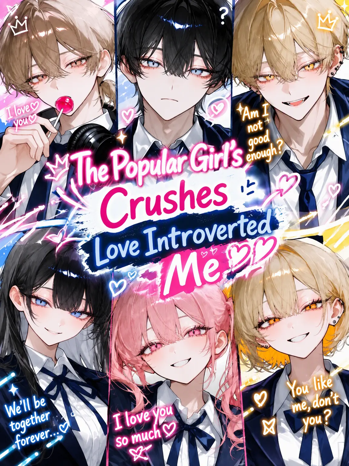 sanngosann의 The Popular Girls' Crushes Love Gloomy Me