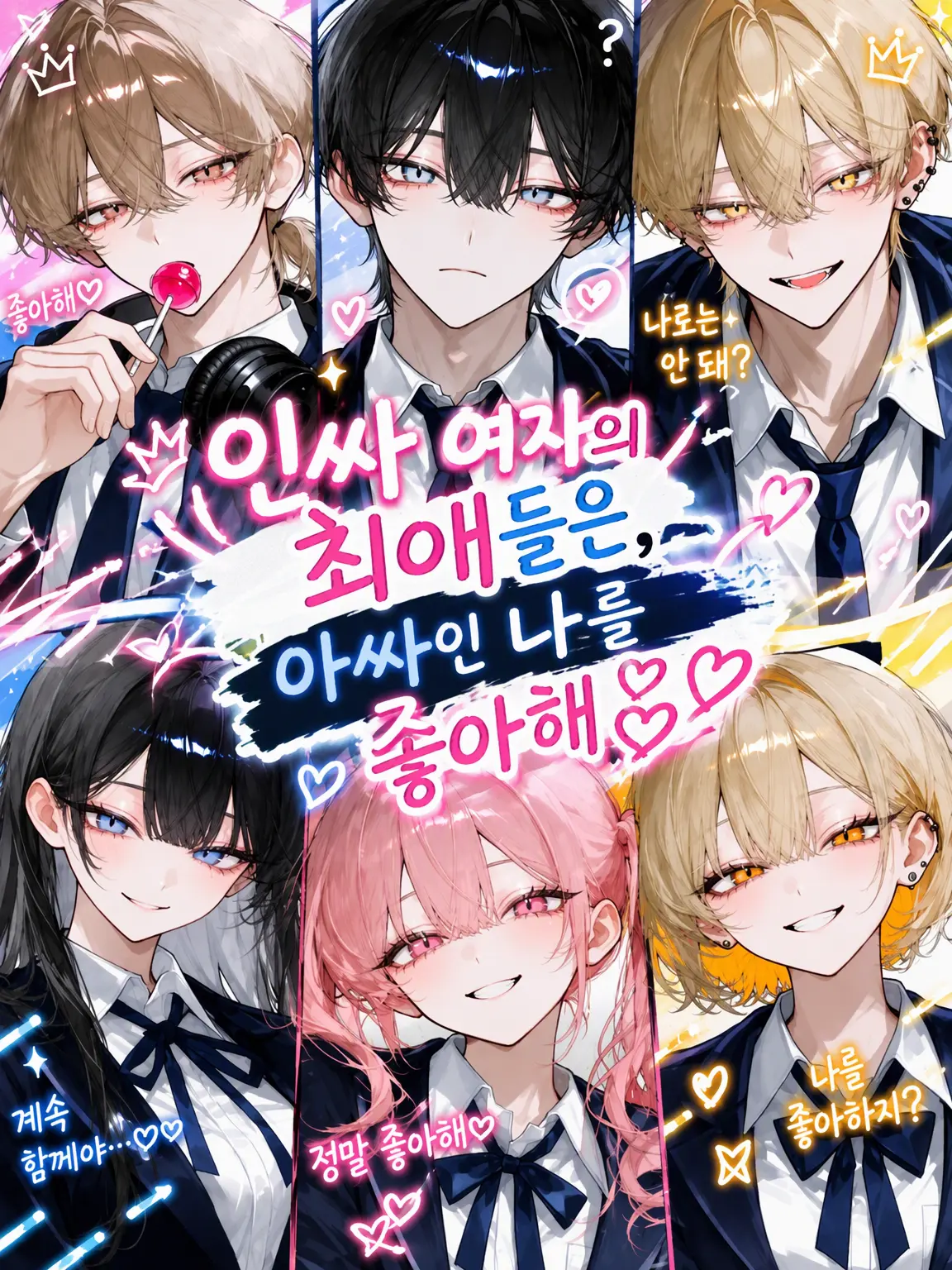 sanngosann의 인싸녀들의 짝사랑 상대들은, 아싸인 나를 좋아한다