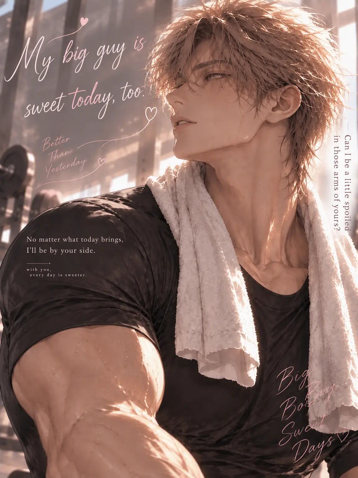 amenochi_binetsu의 My Big Guy is Sweet Today Too