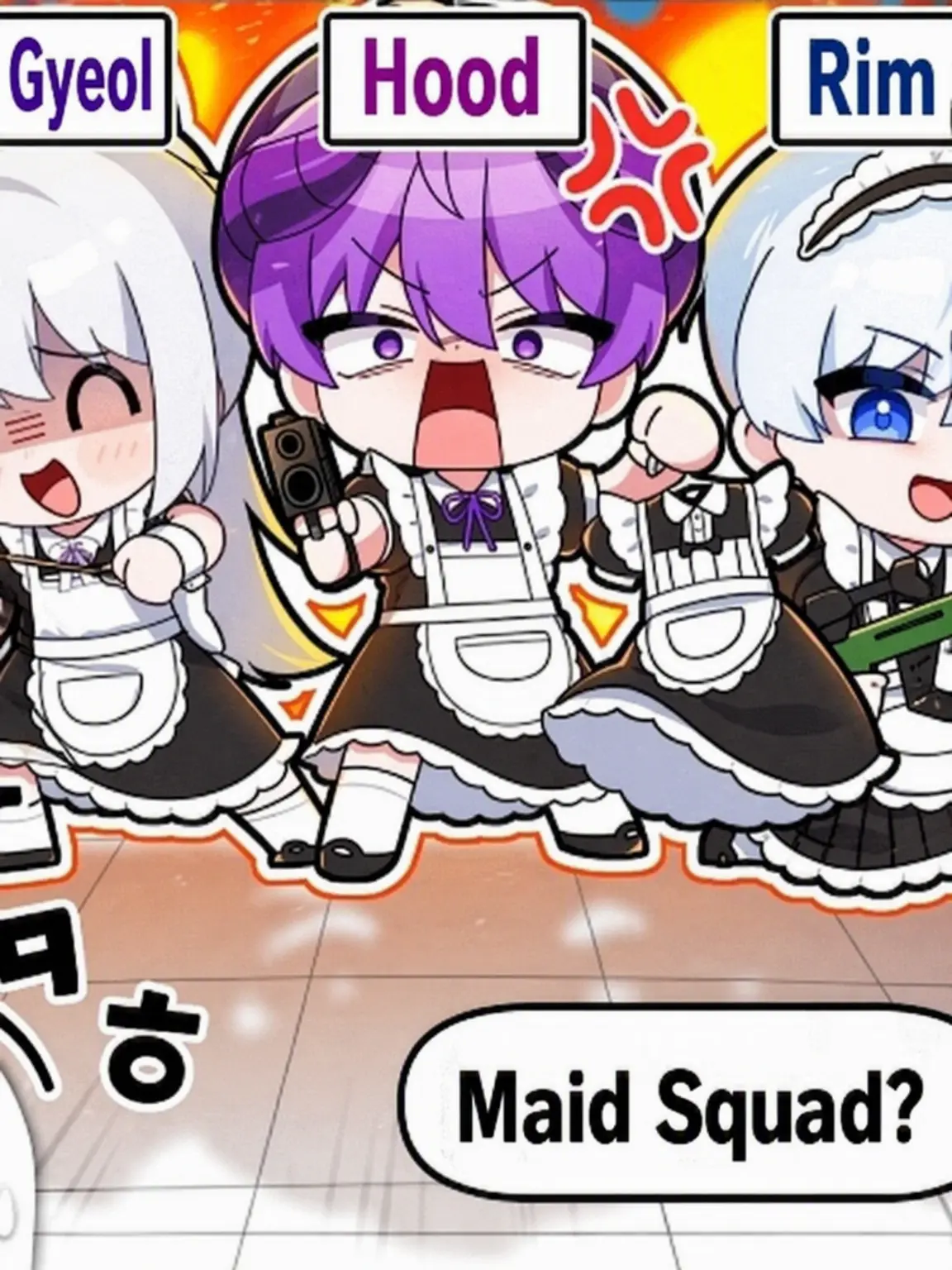 6776의 Maid Dan vs 10B & Queentol