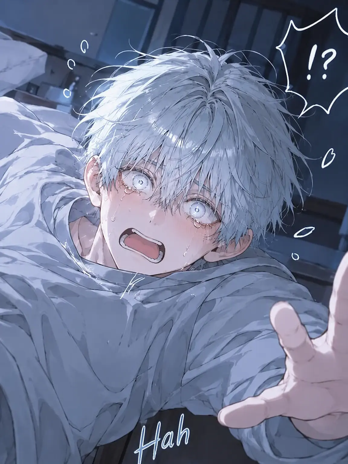 OldCough6536의 Waaah!! A Ghost!! 😭💦