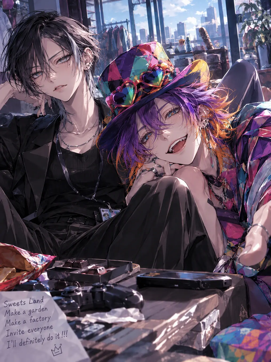 TimidFloor8122의 Dreamy Rainbow Sweets Land