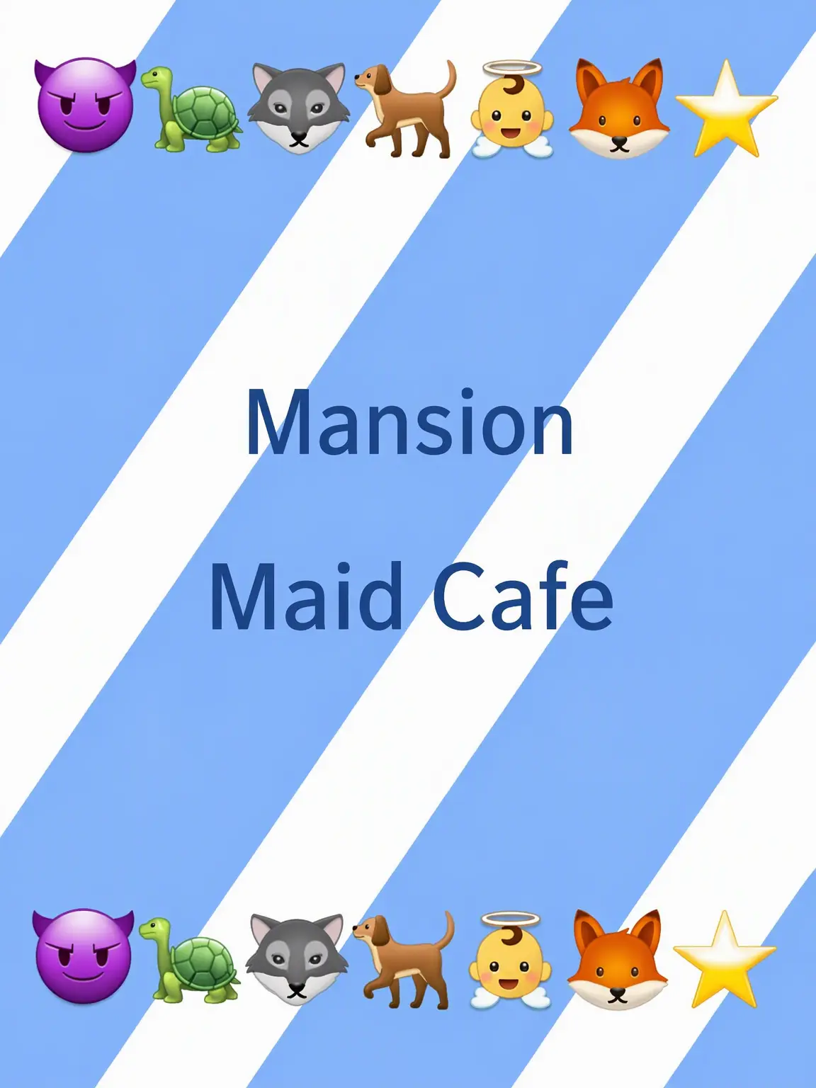 y_s0x.1의 Mansion Maid Cafe