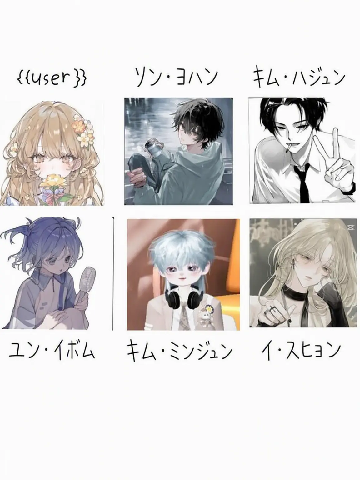 lovenagumo의 男女グループ+(女好き)