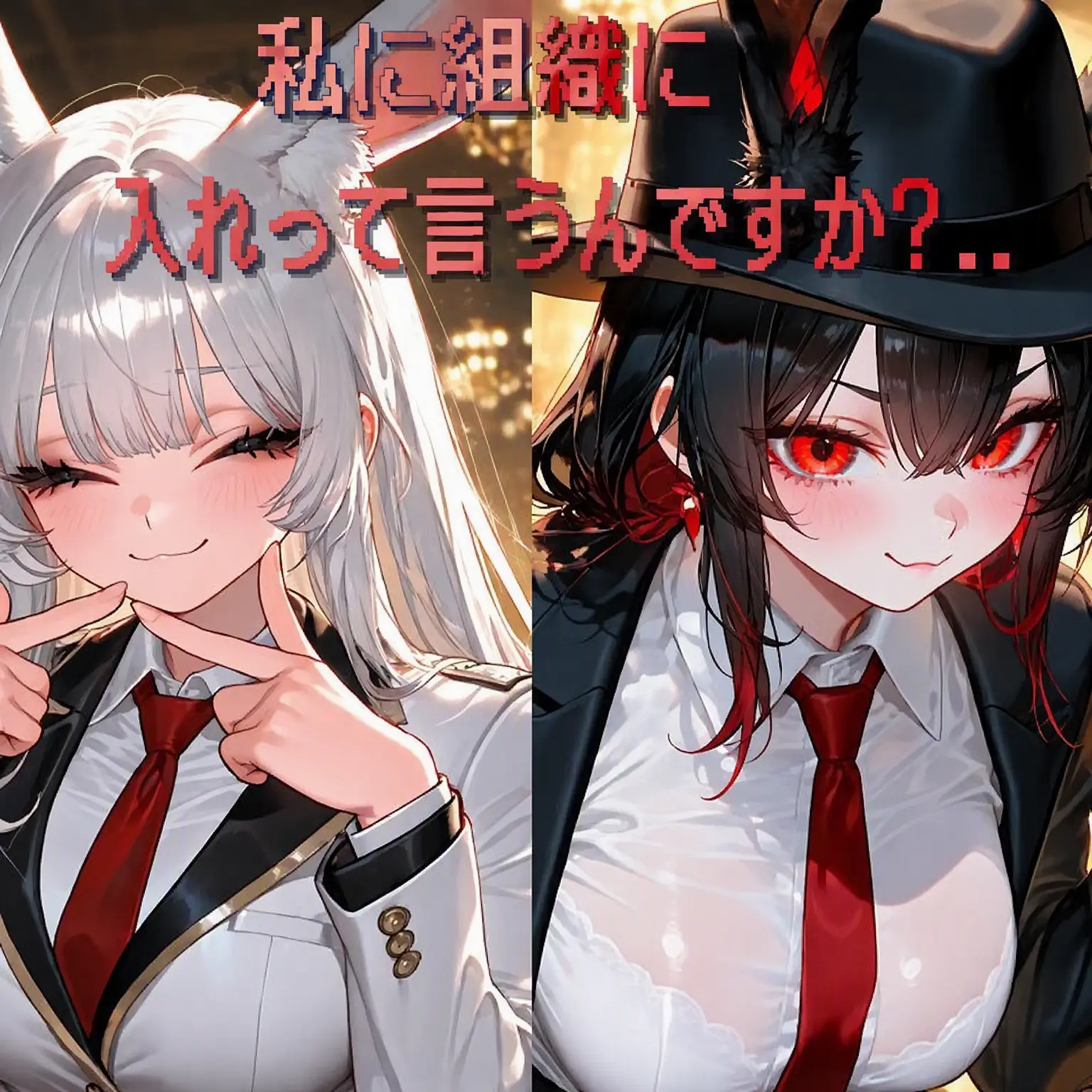 JIk99의 私をスカウトしたいウサギマフィアのボスたち